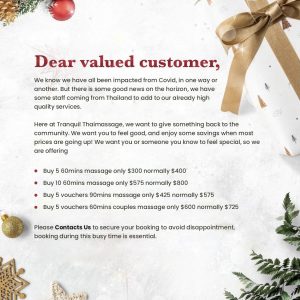 dear valued customers banner
